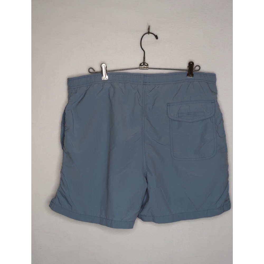LL Bean Swim Trunks Men's Sky Blue Sz M Adjustable Outdoor Summer Beach EUC - Picture 5 of 5